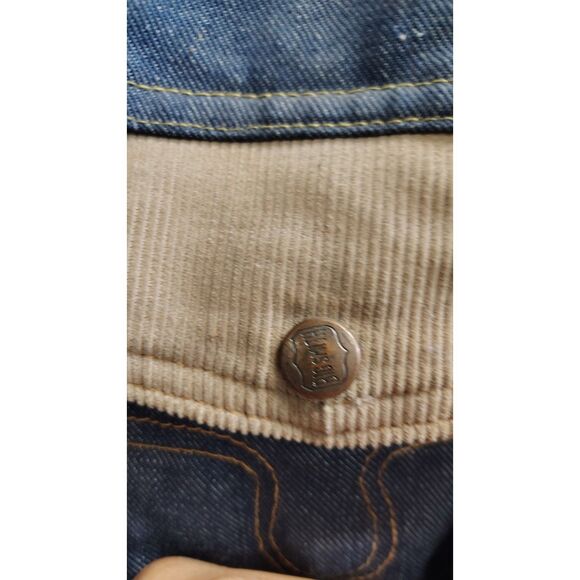 Vintage Big Smith Union Made Button Up Denim Jacket Size 42 - Picture 5 of 10